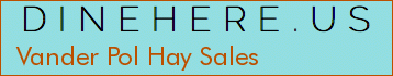 Vander Pol Hay Sales