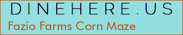Fazio Farms Corn Maze