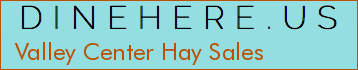 Valley Center Hay Sales