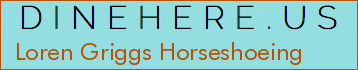 Loren Griggs Horseshoeing