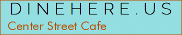 Center Street Cafe