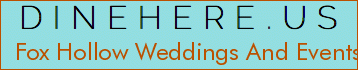 Fox Hollow Weddings And Events