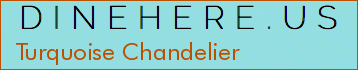 Turquoise Chandelier