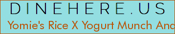 Yomie's Rice X Yogurt Munch And