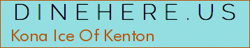 Kona Ice Of Kenton