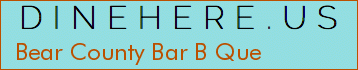 Bear County Bar B Que