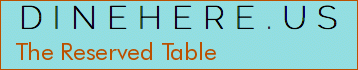 The Reserved Table