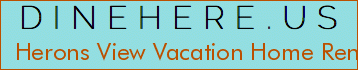Herons View Vacation Home Rental