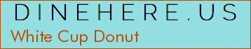 White Cup Donut