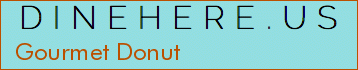 Gourmet Donut