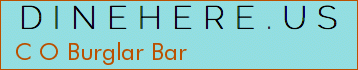 C O Burglar Bar