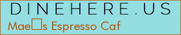 Maes Espresso Caf
