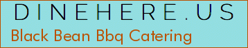 Black Bean Bbq Catering