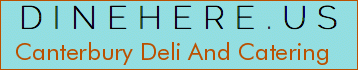 Canterbury Deli And Catering