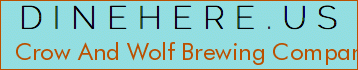 Crow And Wolf Brewing Company