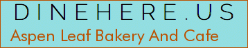 Aspen Leaf Bakery And Cafe