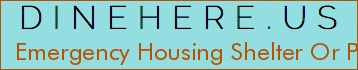 Emergency Housing Shelter Or Pallet Shelter