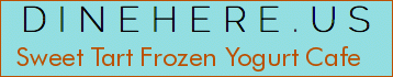 Sweet Tart Frozen Yogurt Cafe