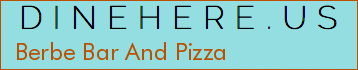 Berbe Bar And Pizza