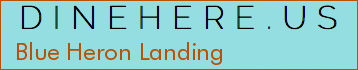 Blue Heron Landing
