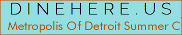 Metropolis Of Detroit Summer Camp