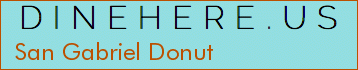 San Gabriel Donut