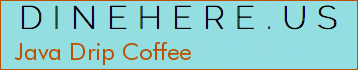Java Drip Coffee