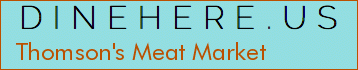 Thomson's Meat Market