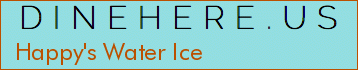 Happy's Water Ice