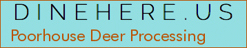 Poorhouse Deer Processing