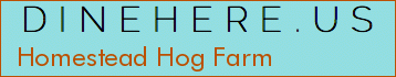 Homestead Hog Farm