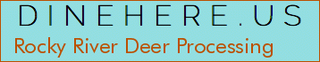 Rocky River Deer Processing