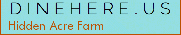 Hidden Acre Farm