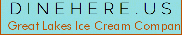 Great Lakes Ice Cream Company