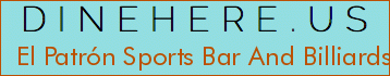 El Patrón Sports Bar And Billiards