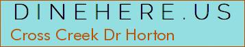 Cross Creek Dr Horton