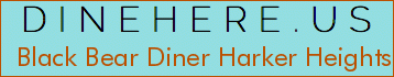 Black Bear Diner Harker Heights