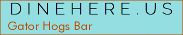 Gator Hogs Bar