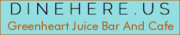 Greenheart Juice Bar And Cafe