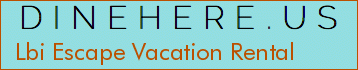 Lbi Escape Vacation Rental