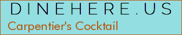 Carpentier's Cocktail