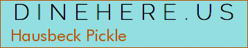 Hausbeck Pickle