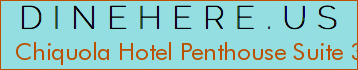 Chiquola Hotel Penthouse Suite 303