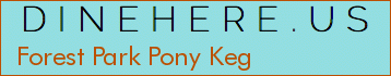 Forest Park Pony Keg