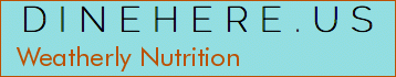 Weatherly Nutrition