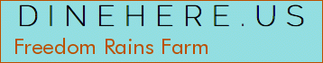 Freedom Rains Farm