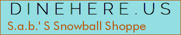 S.a.b.' S Snowball Shoppe