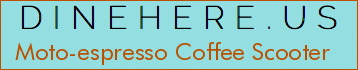 Moto-espresso Coffee Scooter