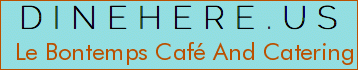 Le Bontemps Café And Catering