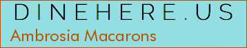 Ambrosia Macarons